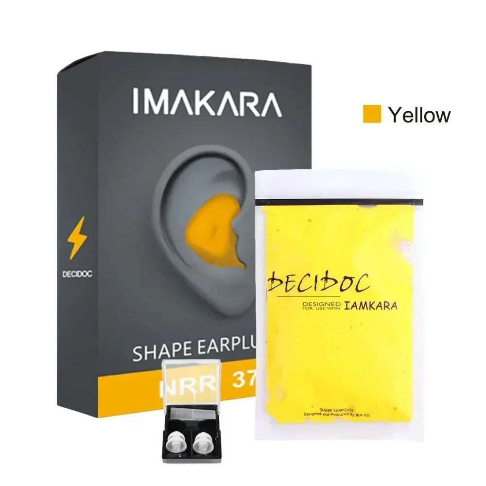 60Pcs Moldable Ear Plugs for Sleeping Noise Cancelling
