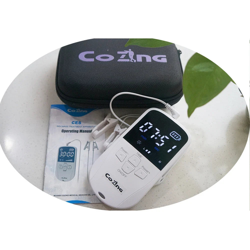 Anxiety Depression Relief Pulse Alpha-Stim Tens Physiotherapy CES microcurrent Therapy