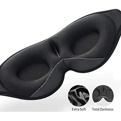 3D Eye Mask Music Play Sleeping Headphones with Built-in HD Speaker