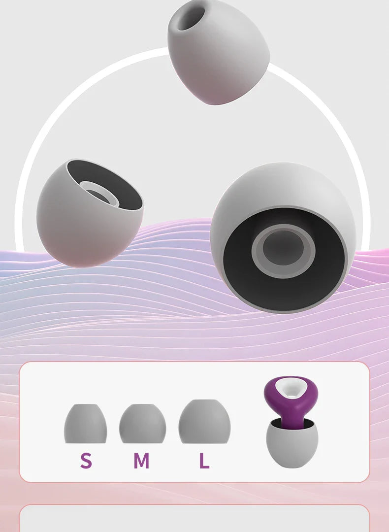 1 Set Ear Plugs For Sleeping Tapones Para Dormir Noise Reduction